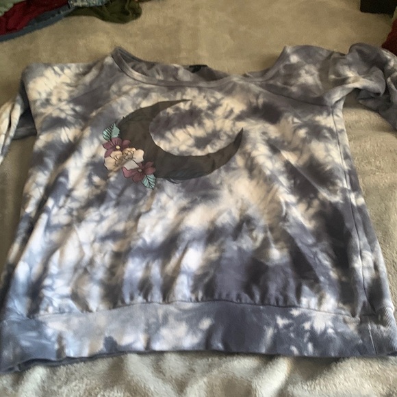 Sweatshirt material, off the shoulder - Picture 4 of 4